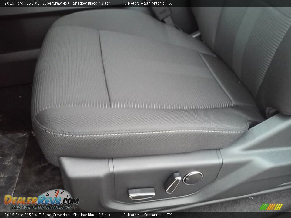 2016 Ford F150 XLT SuperCrew 4x4 Shadow Black / Black Photo #22