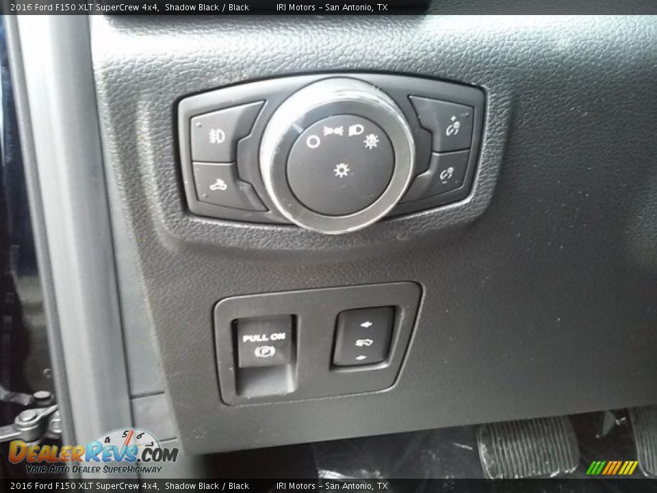 2016 Ford F150 XLT SuperCrew 4x4 Shadow Black / Black Photo #23