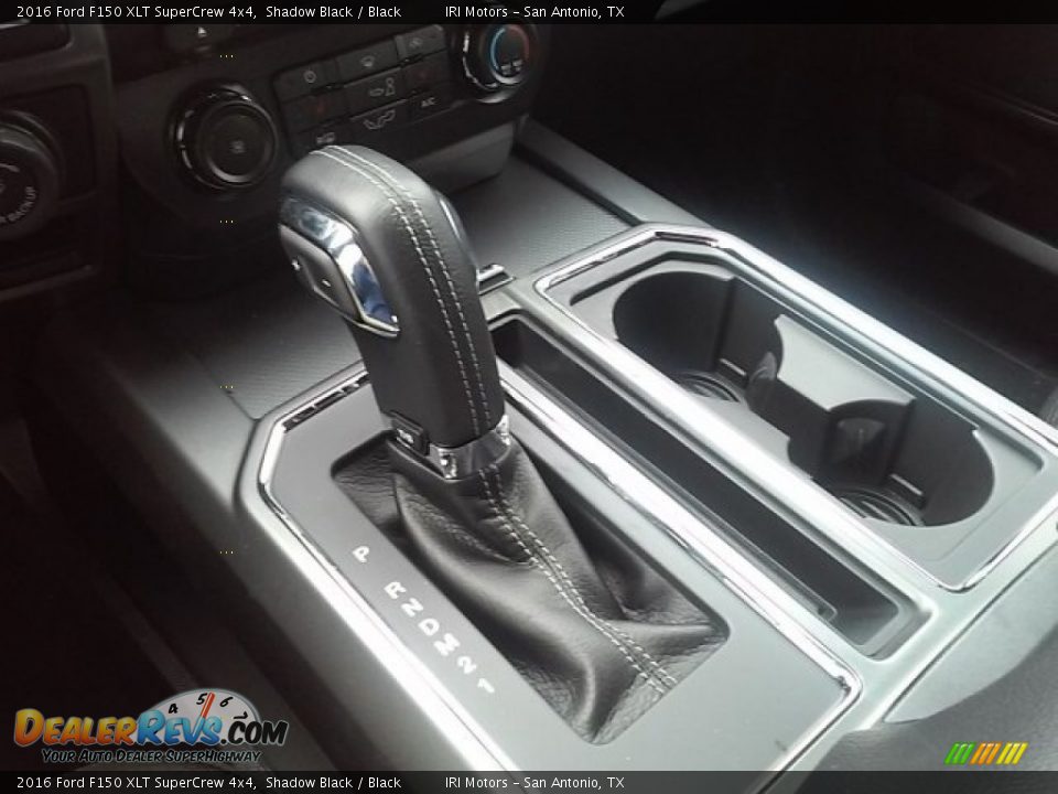 2016 Ford F150 XLT SuperCrew 4x4 Shadow Black / Black Photo #26