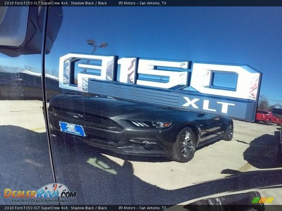 2016 Ford F150 XLT SuperCrew 4x4 Shadow Black / Black Photo #28