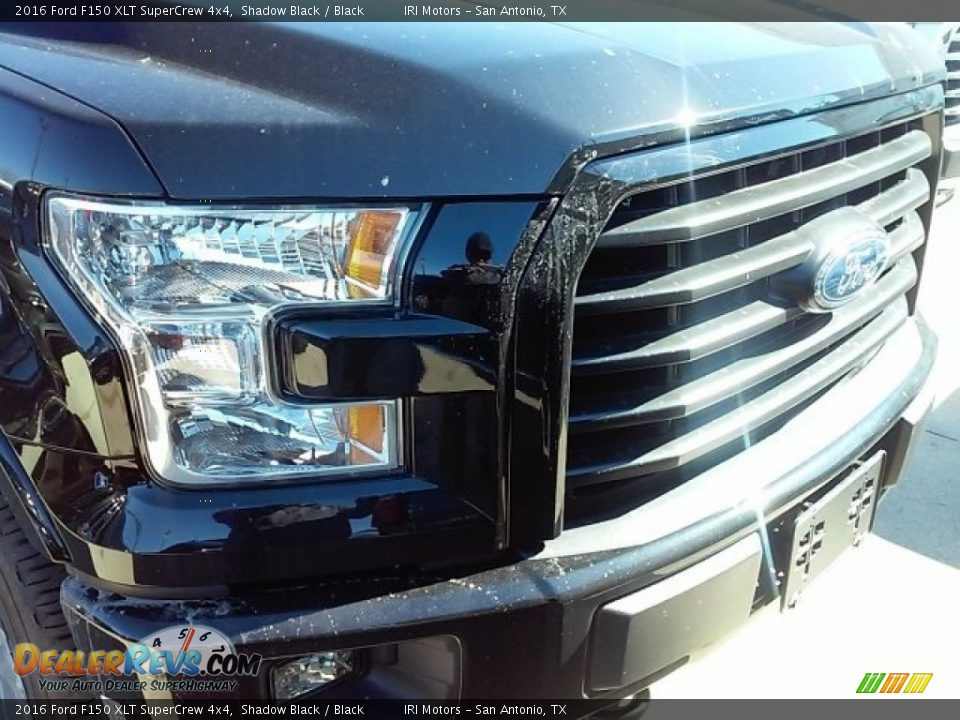 2016 Ford F150 XLT SuperCrew 4x4 Shadow Black / Black Photo #29