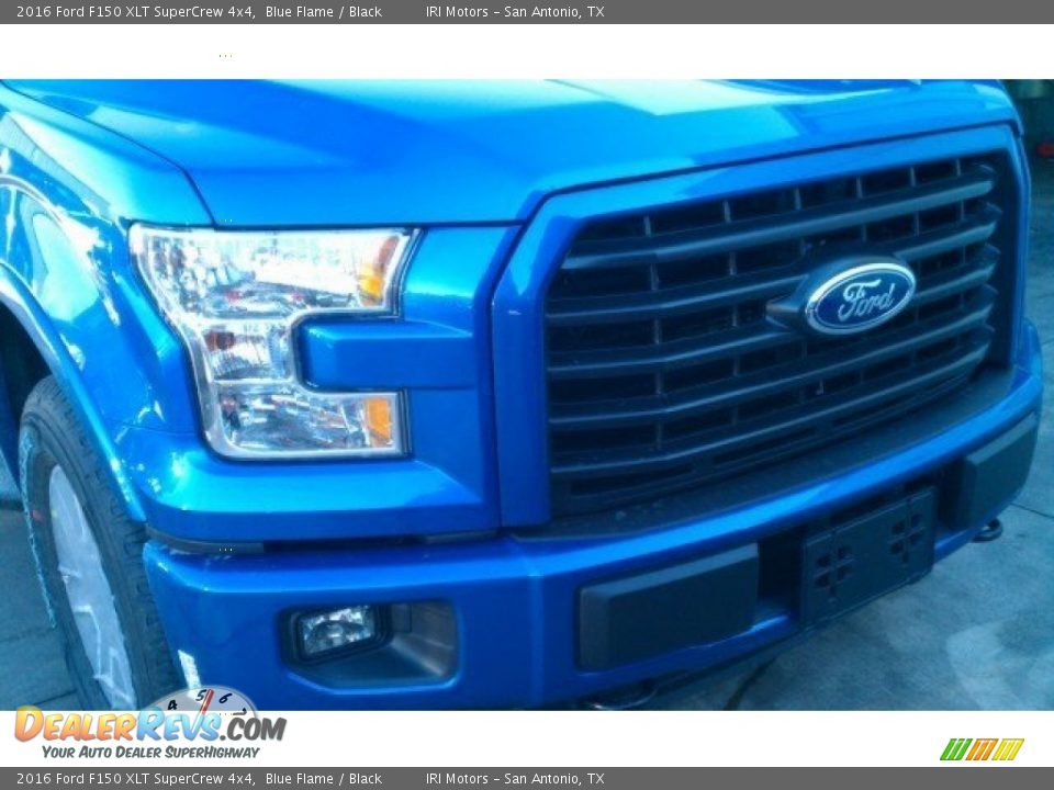 2016 Ford F150 XLT SuperCrew 4x4 Blue Flame / Black Photo #25