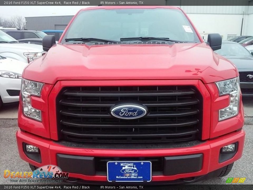 2016 Ford F150 XLT SuperCrew 4x4 Race Red / Black Photo #7