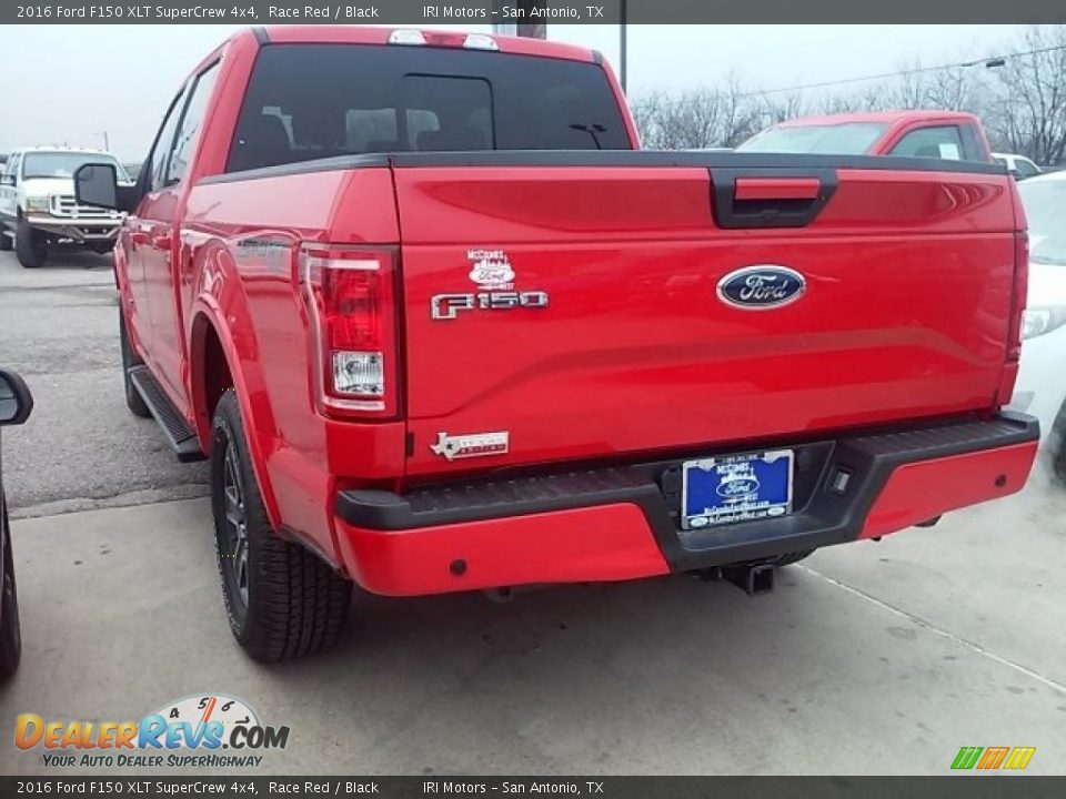 2016 Ford F150 XLT SuperCrew 4x4 Race Red / Black Photo #9