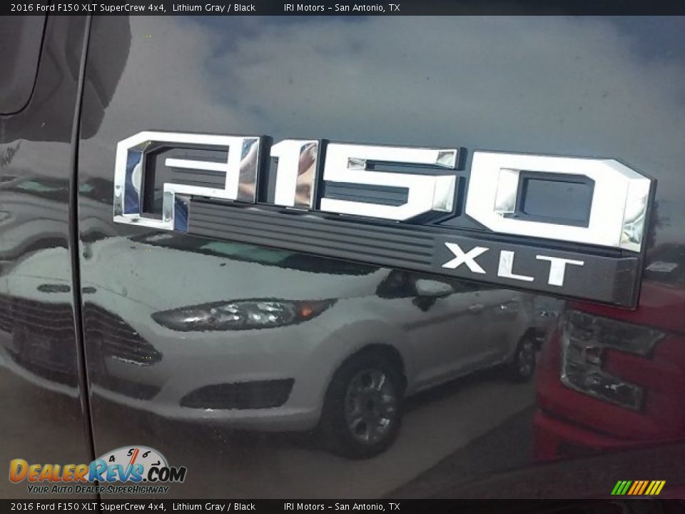 2016 Ford F150 XLT SuperCrew 4x4 Lithium Gray / Black Photo #5