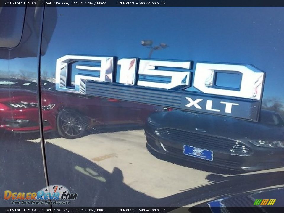 2016 Ford F150 XLT SuperCrew 4x4 Lithium Gray / Black Photo #29
