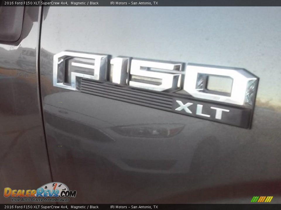 2016 Ford F150 XLT SuperCrew 4x4 Magnetic / Black Photo #4