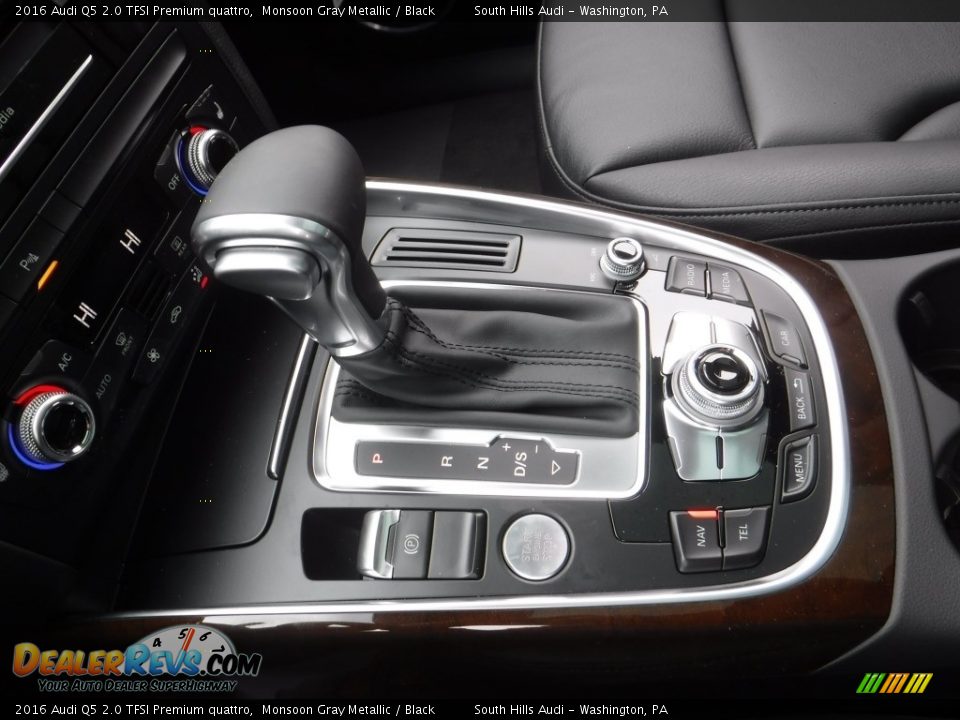 2016 Audi Q5 2.0 TFSI Premium quattro Monsoon Gray Metallic / Black Photo #26
