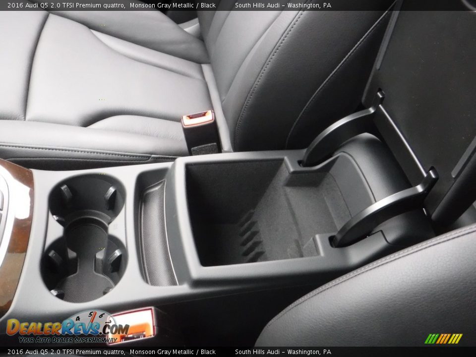2016 Audi Q5 2.0 TFSI Premium quattro Monsoon Gray Metallic / Black Photo #27