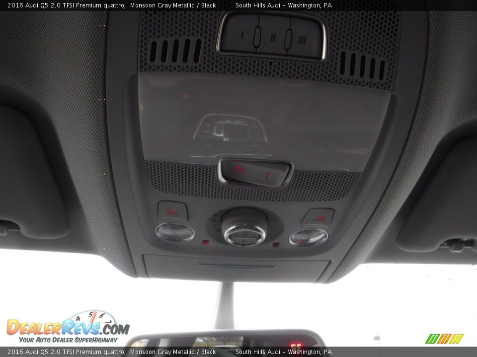 2016 Audi Q5 2.0 TFSI Premium quattro Monsoon Gray Metallic / Black Photo #28
