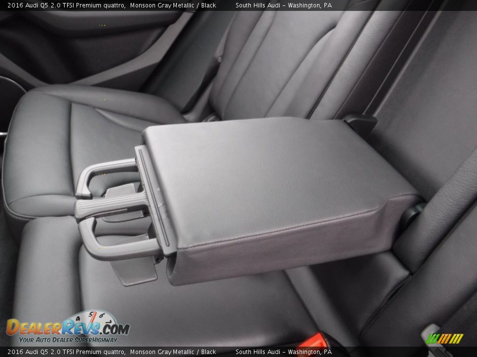 2016 Audi Q5 2.0 TFSI Premium quattro Monsoon Gray Metallic / Black Photo #32