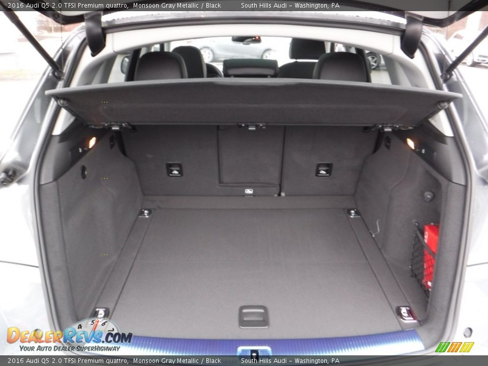2016 Audi Q5 2.0 TFSI Premium quattro Monsoon Gray Metallic / Black Photo #33