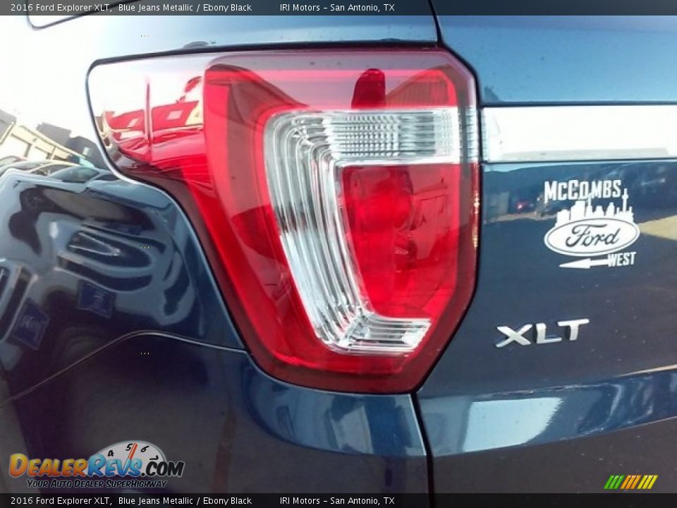 2016 Ford Explorer XLT Blue Jeans Metallic / Ebony Black Photo #9