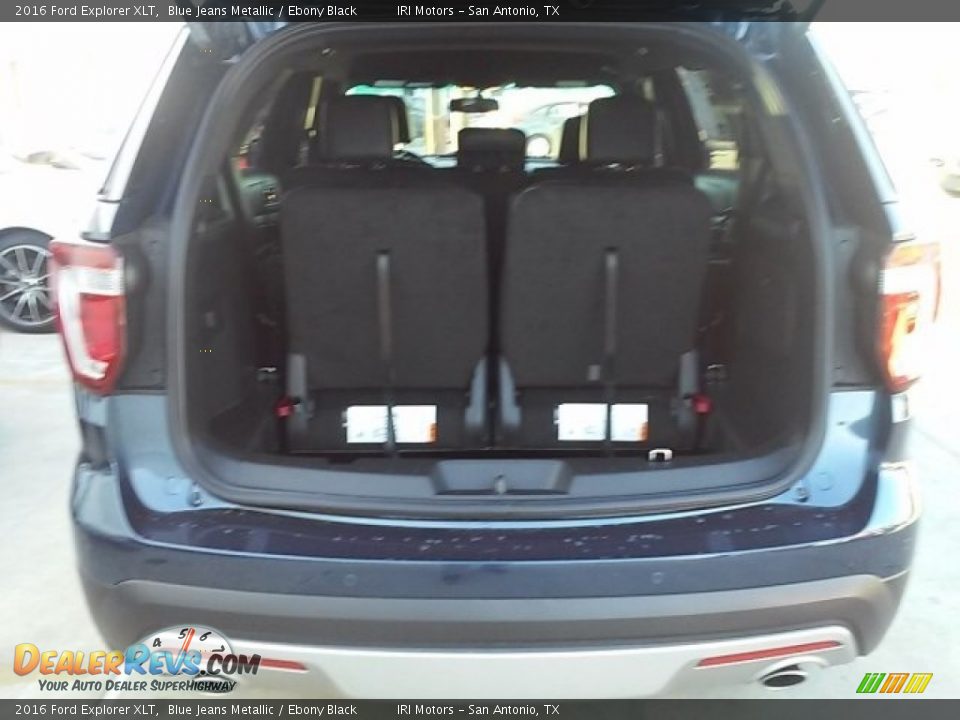 2016 Ford Explorer XLT Blue Jeans Metallic / Ebony Black Photo #13
