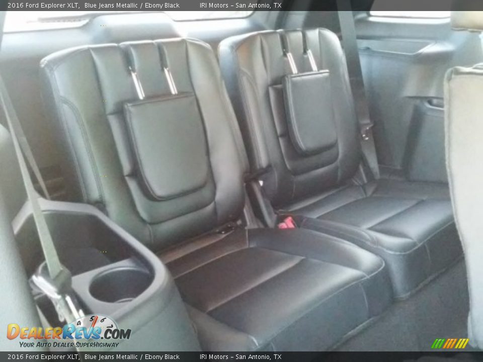 2016 Ford Explorer XLT Blue Jeans Metallic / Ebony Black Photo #15