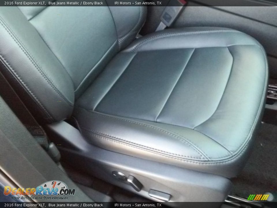 2016 Ford Explorer XLT Blue Jeans Metallic / Ebony Black Photo #18