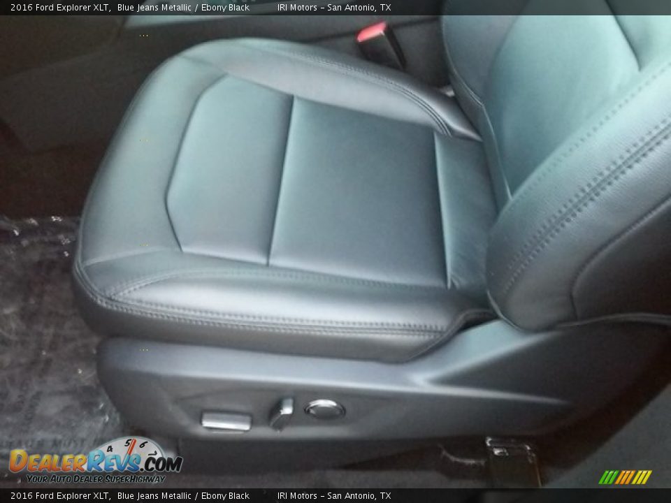 2016 Ford Explorer XLT Blue Jeans Metallic / Ebony Black Photo #21
