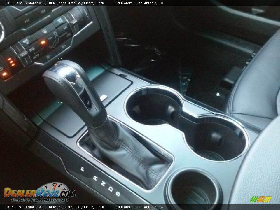 2016 Ford Explorer XLT Blue Jeans Metallic / Ebony Black Photo #26