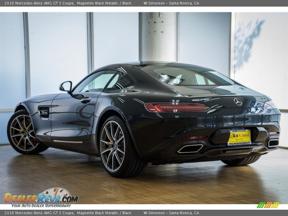 2016 Mercedes-Benz AMG GT S Coupe Magnetite Black Metallic / Black Photo #3