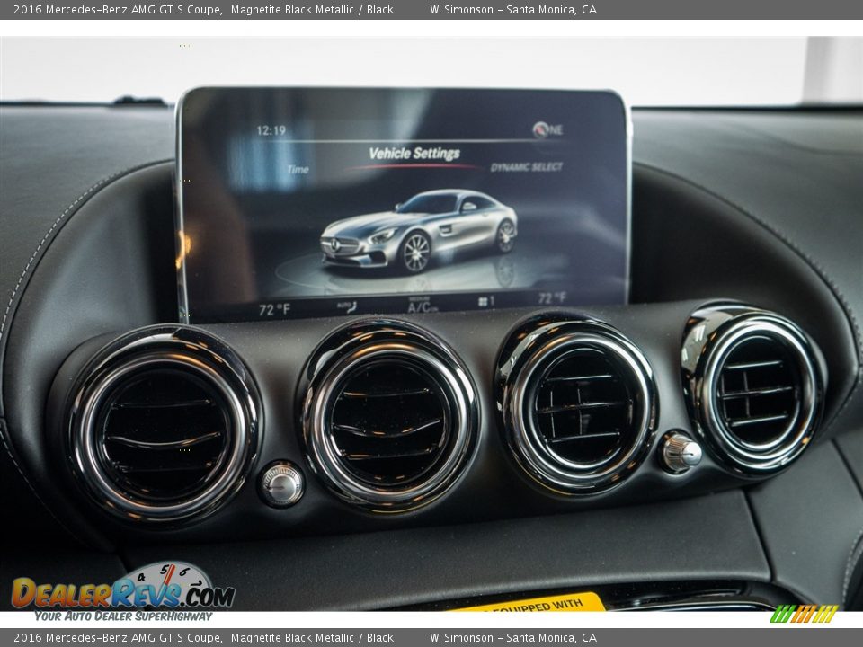 Controls of 2016 Mercedes-Benz AMG GT S Coupe Photo #8