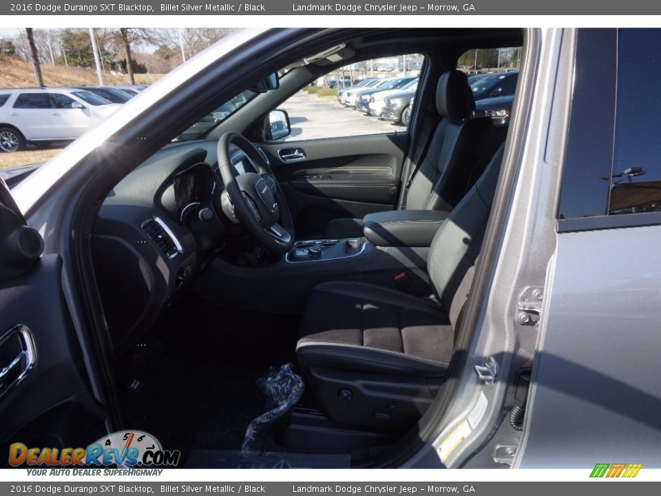 2016 Dodge Durango SXT Blacktop Billet Silver Metallic / Black Photo #6