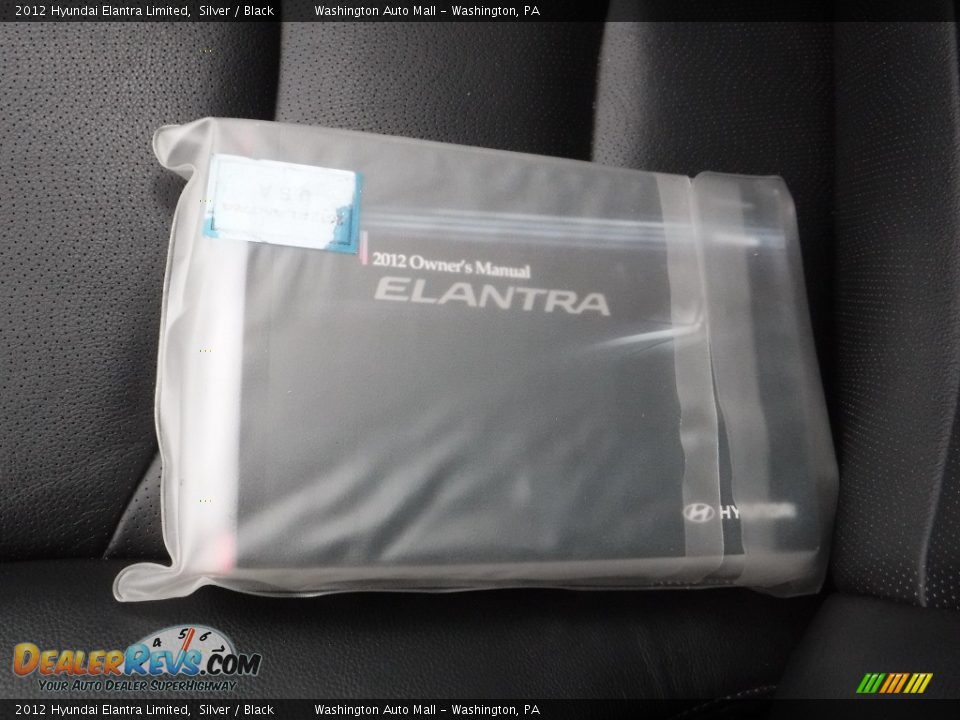 2012 Hyundai Elantra Limited Silver / Black Photo #22