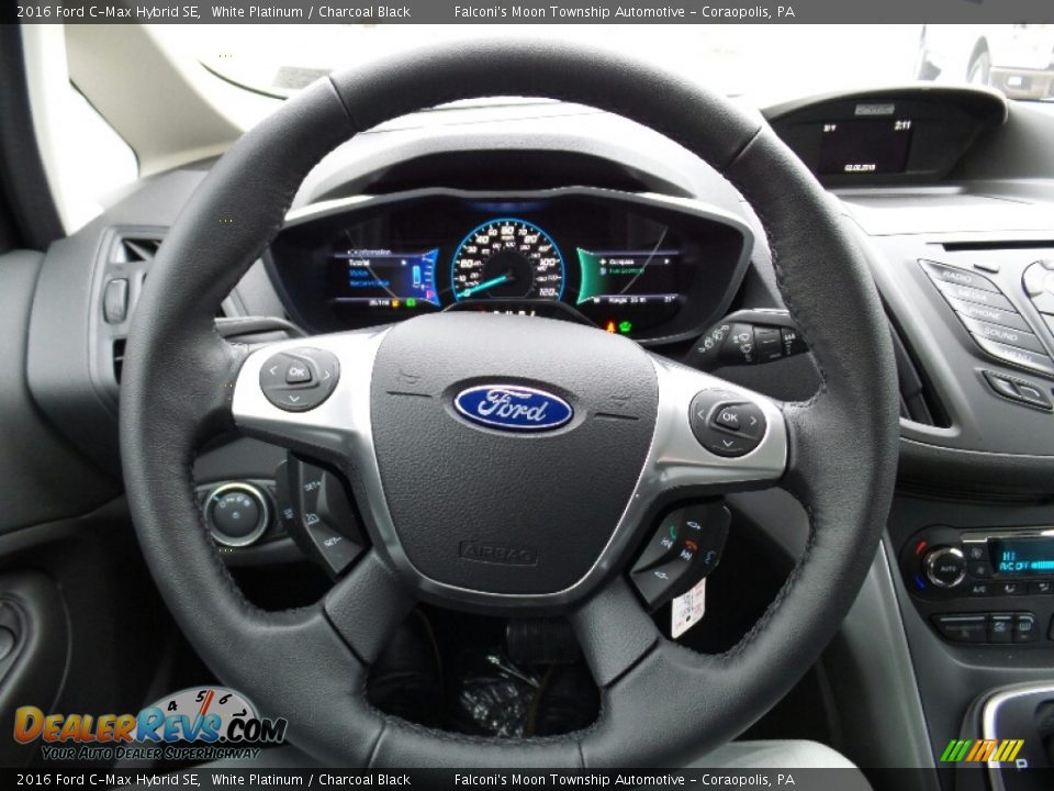 2016 Ford C-Max Hybrid SE Steering Wheel Photo #15