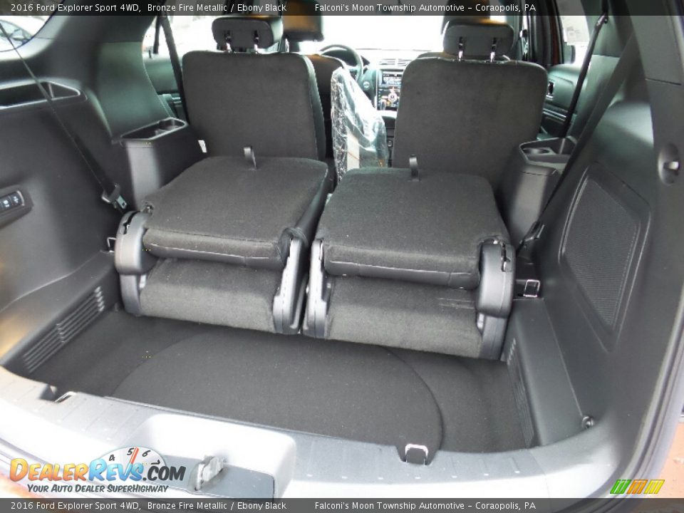 2016 Ford Explorer Sport 4WD Bronze Fire Metallic / Ebony Black Photo #12