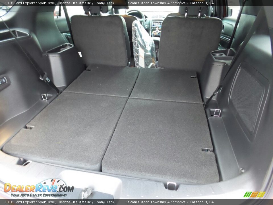 2016 Ford Explorer Sport 4WD Bronze Fire Metallic / Ebony Black Photo #13