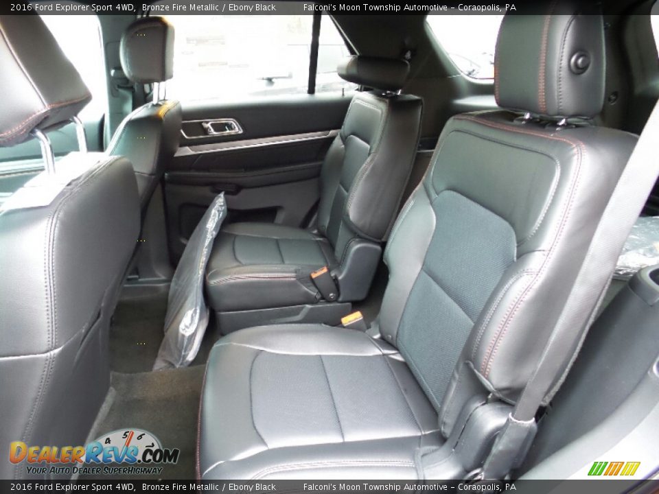 2016 Ford Explorer Sport 4WD Bronze Fire Metallic / Ebony Black Photo #14