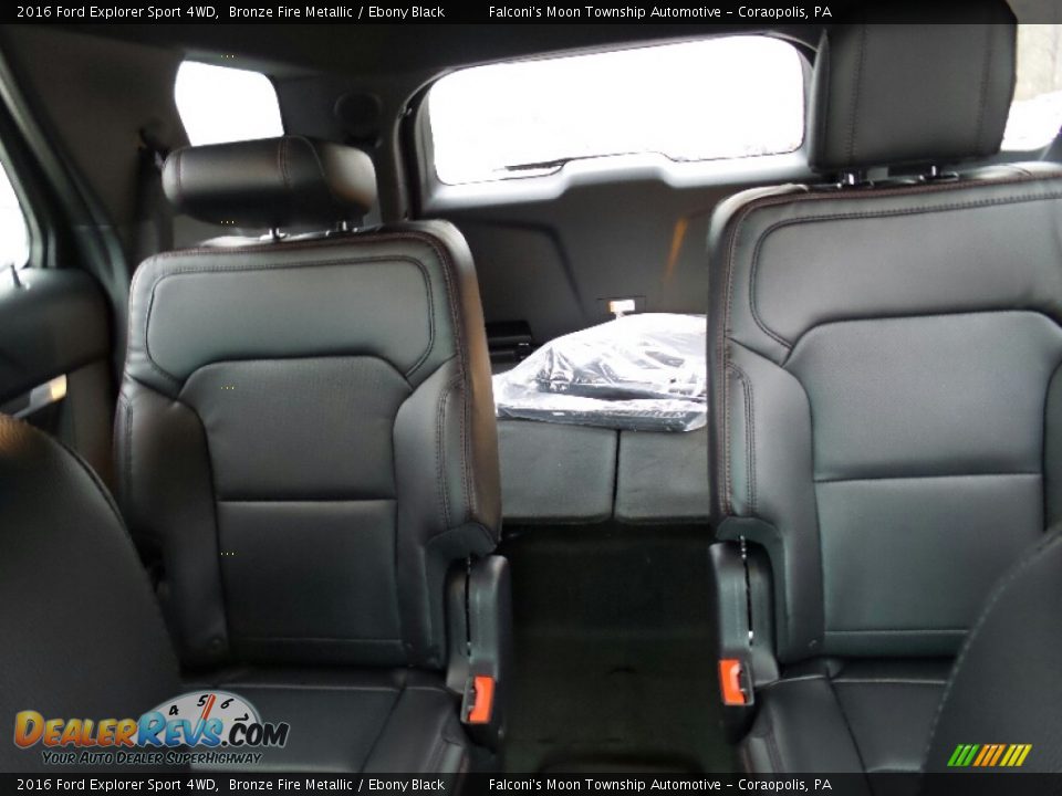 2016 Ford Explorer Sport 4WD Bronze Fire Metallic / Ebony Black Photo #20