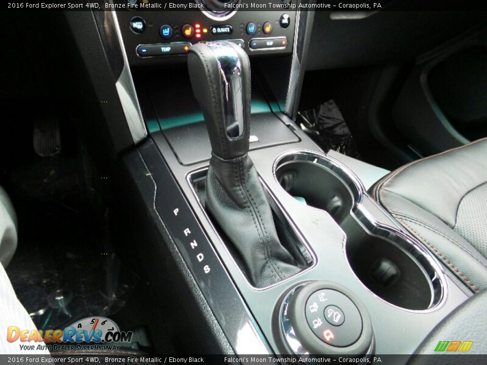 2016 Ford Explorer Sport 4WD Bronze Fire Metallic / Ebony Black Photo #22