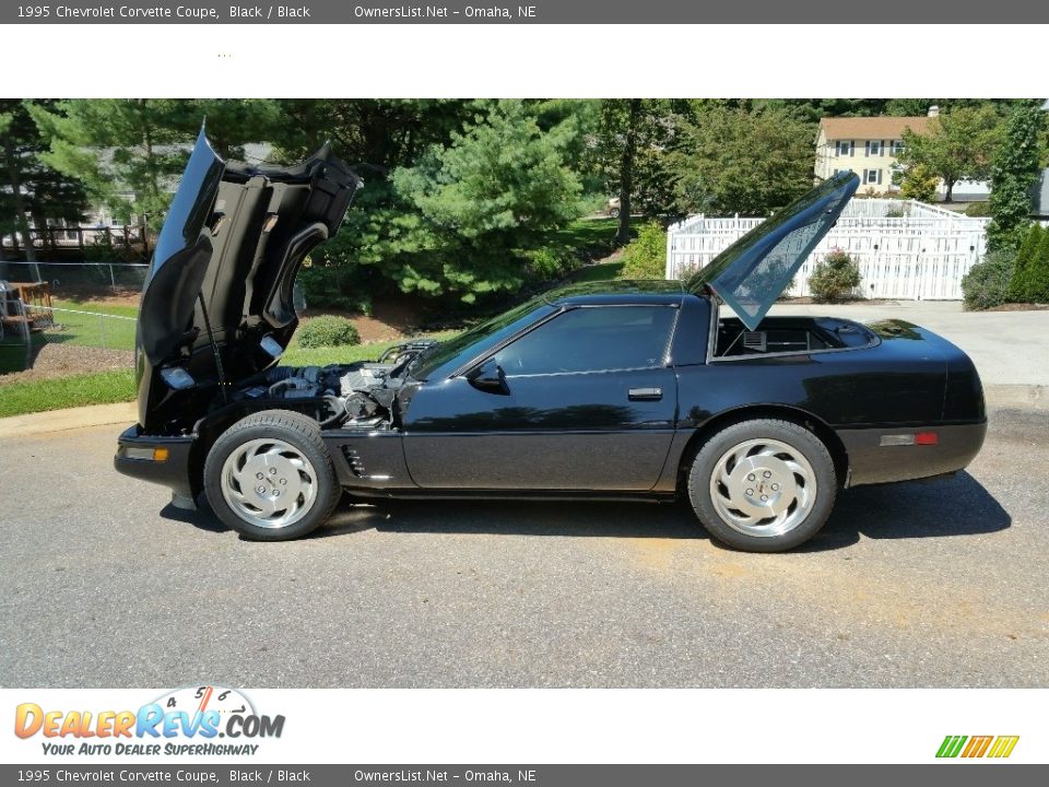 1995 Chevrolet Corvette Coupe Black / Black Photo #4