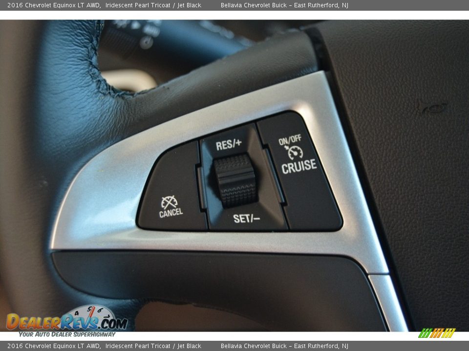 2016 Chevrolet Equinox LT AWD Iridescent Pearl Tricoat / Jet Black Photo #14