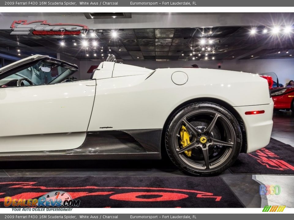 2009 Ferrari F430 16M Scuderia Spider White Avus / Charcoal Photo #20