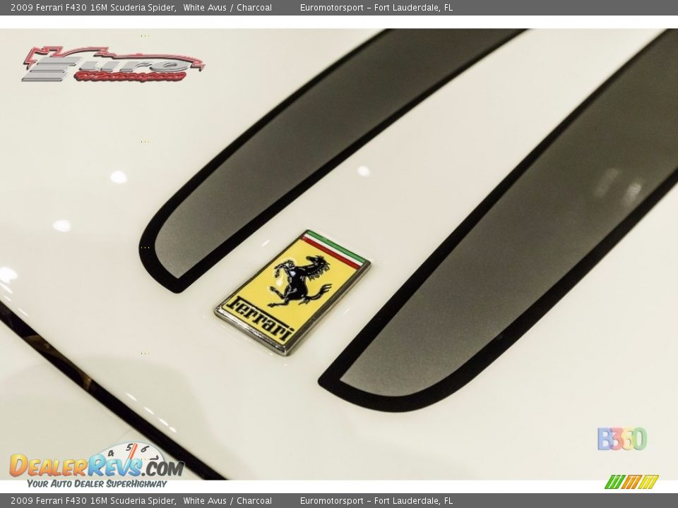 2009 Ferrari F430 16M Scuderia Spider White Avus / Charcoal Photo #59