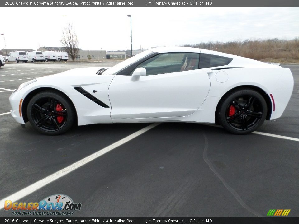 Arctic White 2016 Chevrolet Corvette Stingray Coupe Photo #3