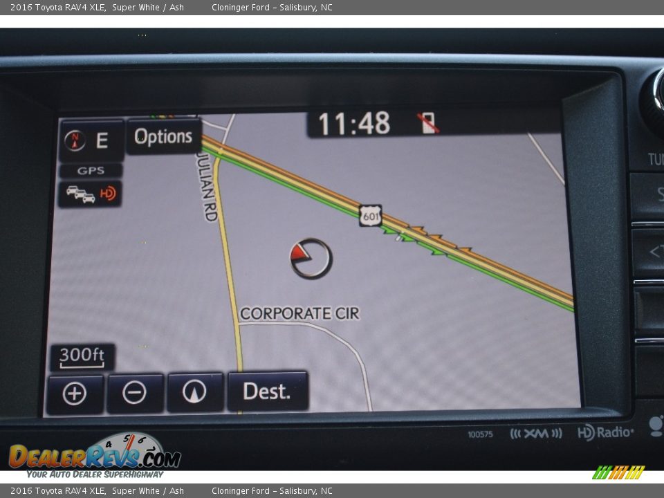 2016 Toyota RAV4 XLE Super White / Ash Photo #14