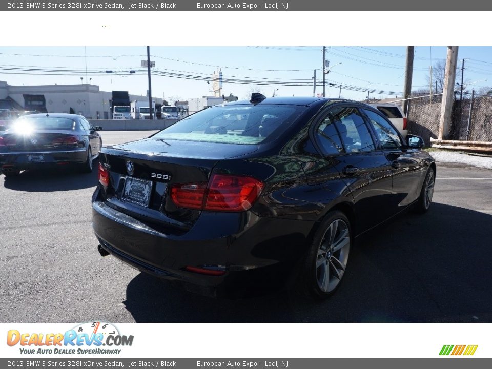 2013 BMW 3 Series 328i xDrive Sedan Jet Black / Black Photo #4