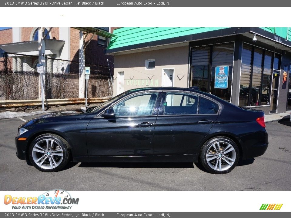 2013 BMW 3 Series 328i xDrive Sedan Jet Black / Black Photo #10