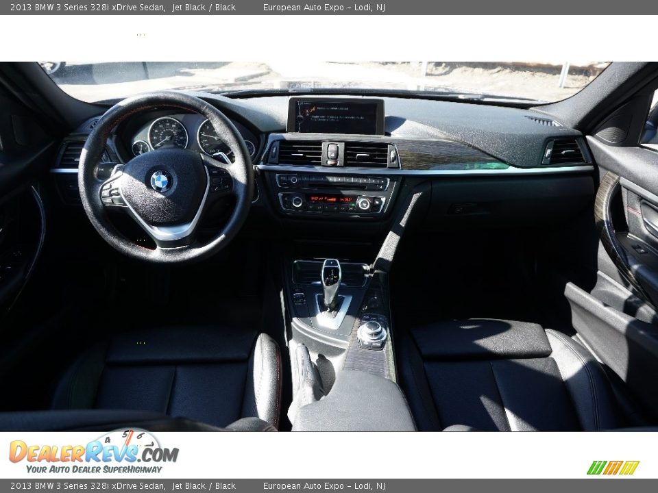 2013 BMW 3 Series 328i xDrive Sedan Jet Black / Black Photo #14