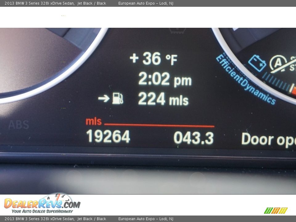 2013 BMW 3 Series 328i xDrive Sedan Jet Black / Black Photo #19