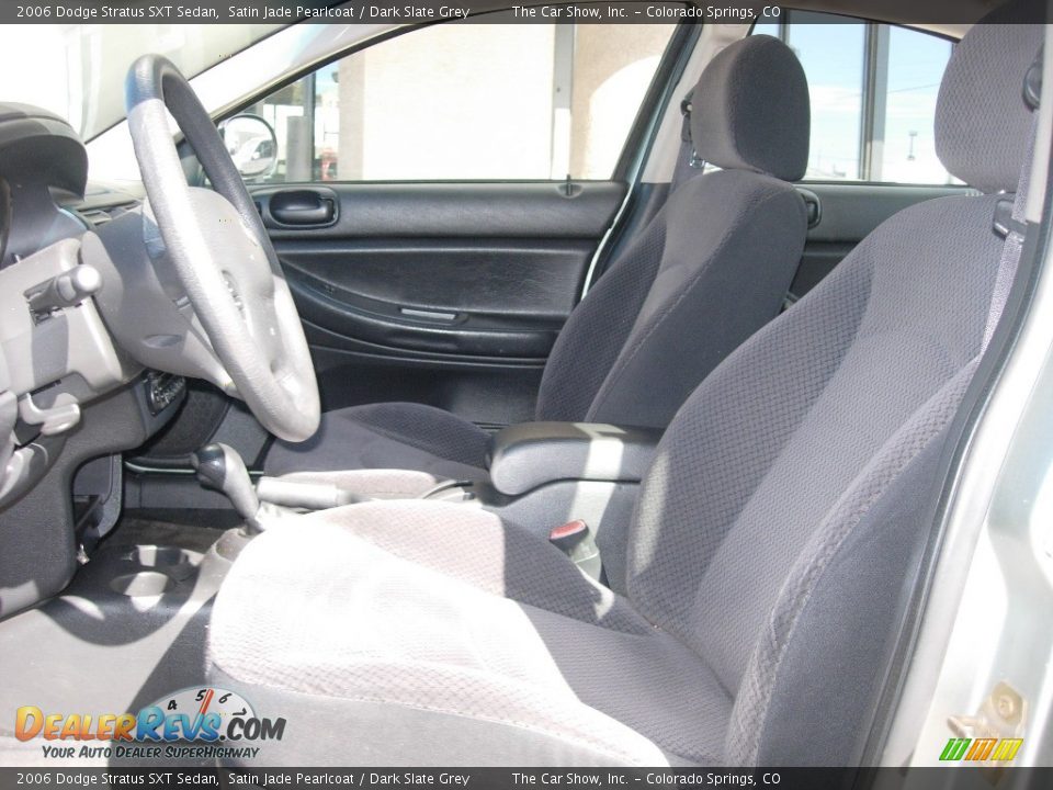 2006 Dodge Stratus SXT Sedan Satin Jade Pearlcoat / Dark Slate Grey Photo #9