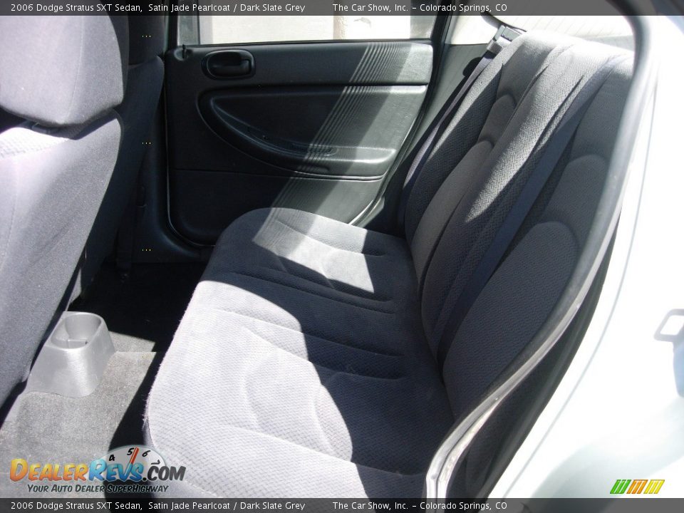 2006 Dodge Stratus SXT Sedan Satin Jade Pearlcoat / Dark Slate Grey Photo #11