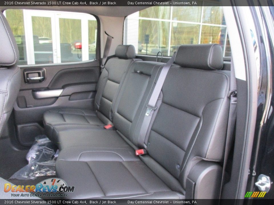 2016 Chevrolet Silverado 1500 LT Crew Cab 4x4 Black / Jet Black Photo #13