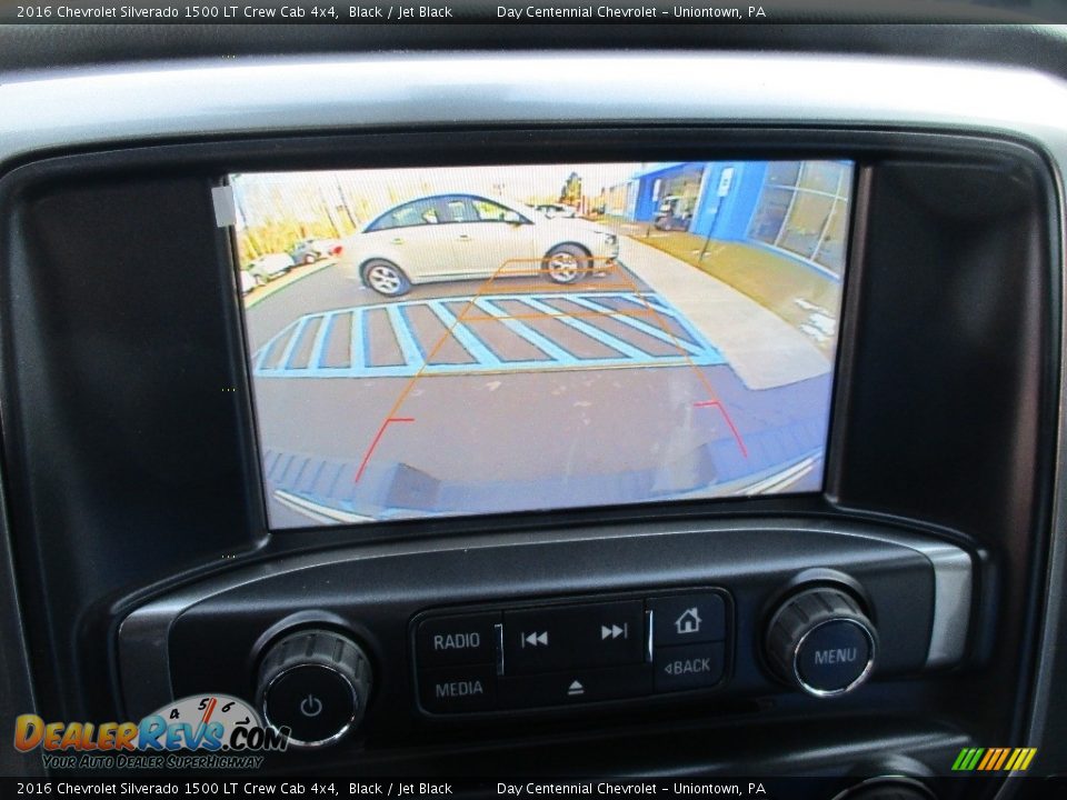 2016 Chevrolet Silverado 1500 LT Crew Cab 4x4 Black / Jet Black Photo #17