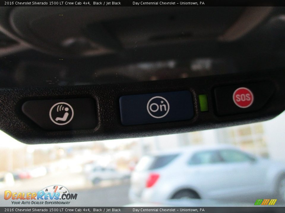 2016 Chevrolet Silverado 1500 LT Crew Cab 4x4 Black / Jet Black Photo #18