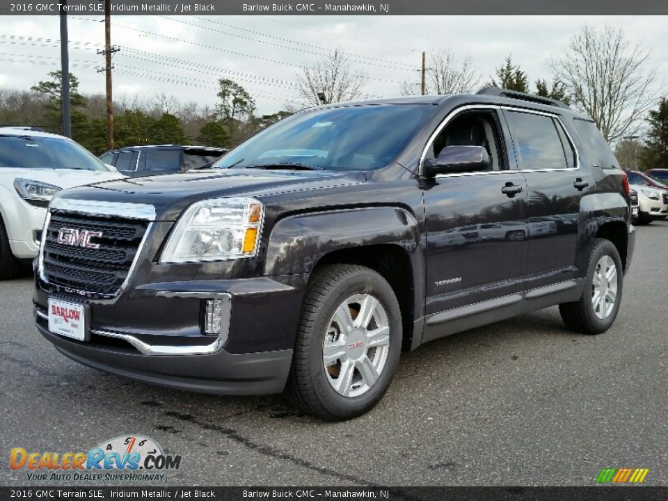 2016 GMC Terrain SLE Iridium Metallic / Jet Black Photo #1