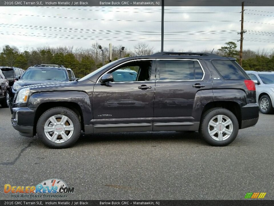2016 GMC Terrain SLE Iridium Metallic / Jet Black Photo #3