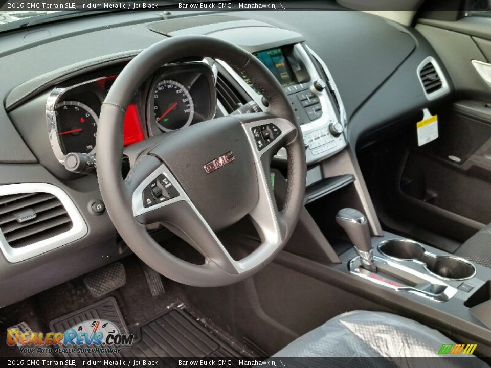 2016 GMC Terrain SLE Iridium Metallic / Jet Black Photo #8